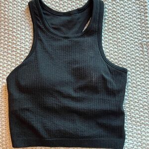Lululemon cropped black ebb to street